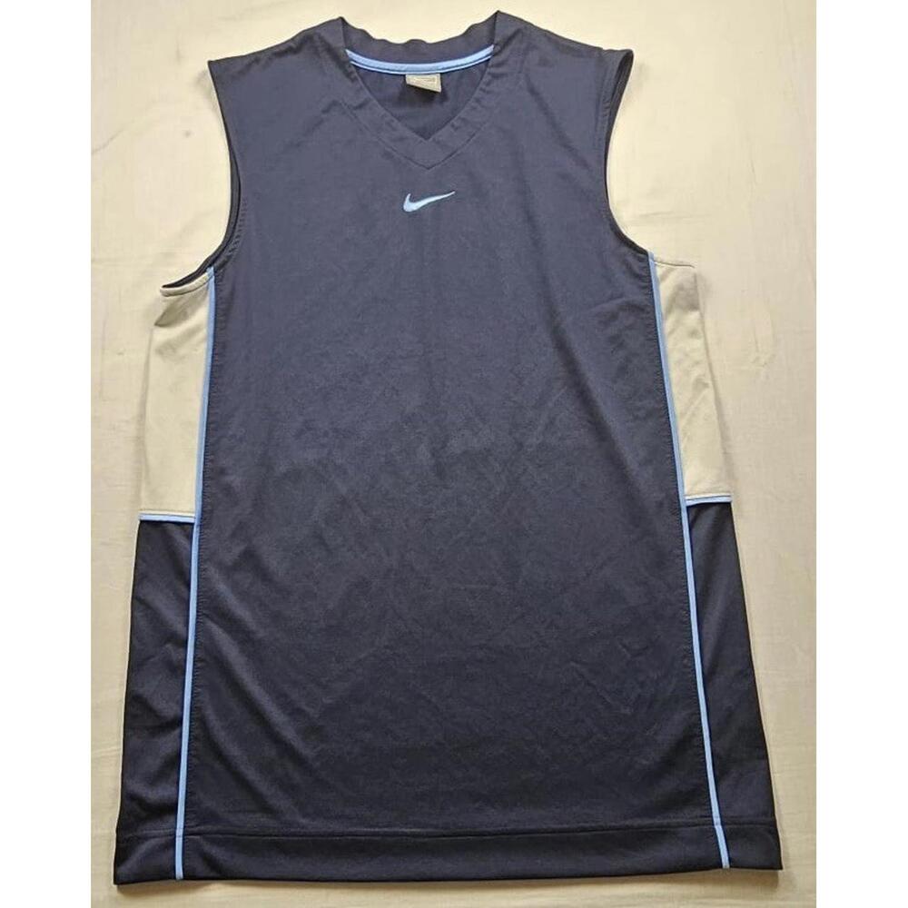 Nike Basketball Jersey Mens Size Medium Sleeveless Athletic‎ Swoosh Logo